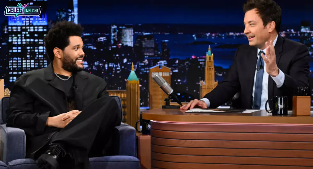 JImmy Fallon with The Weekend