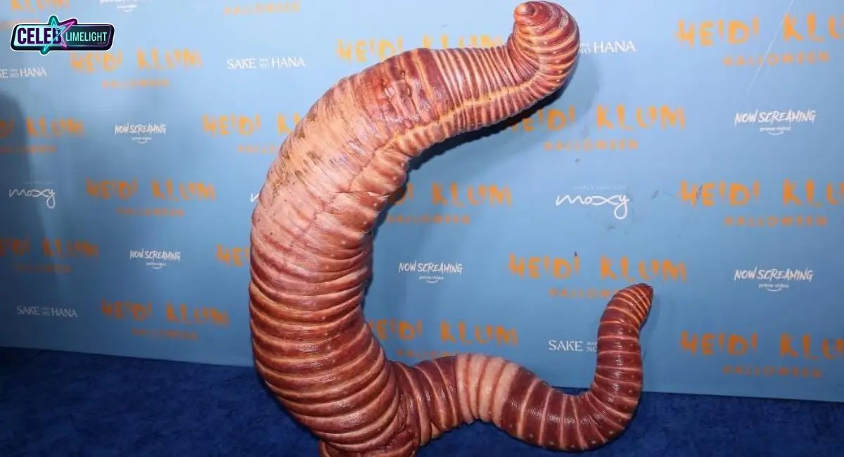 Heidi Klum's stunning transformation into a worm for Halloween