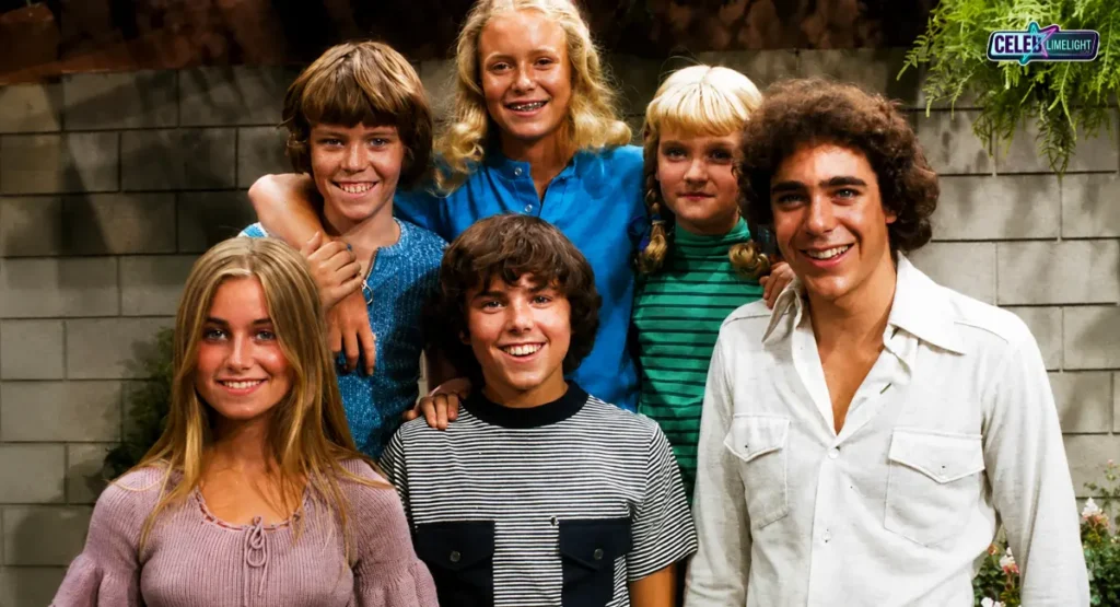 The Brady bunch cast at 1970s