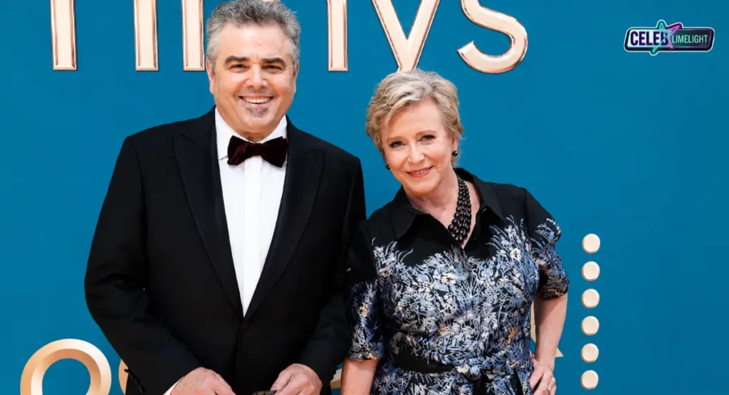 Christopher Knight and Eve Plumb posing together at the 74th Primetime Emmy Awards on September 12, 2022